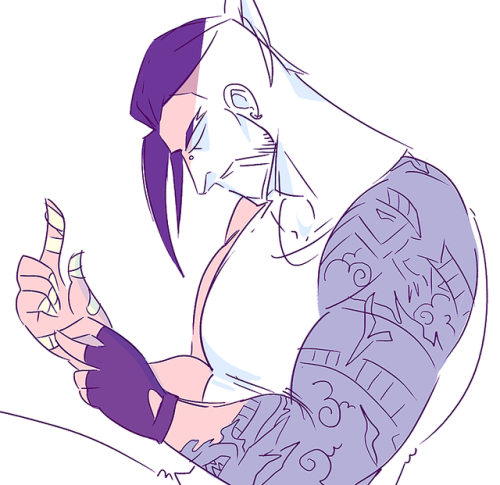 sad hanzo doodle masterpost