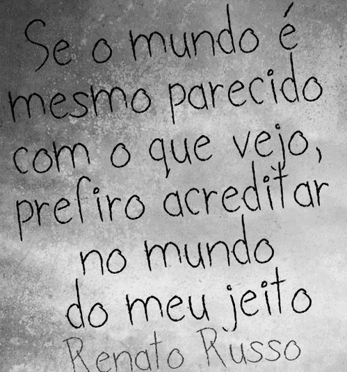 A liberdade surte efeito!