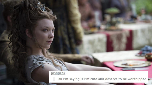 quoththeraven-neverbore:Game of Thrones + Tumblr (IV)