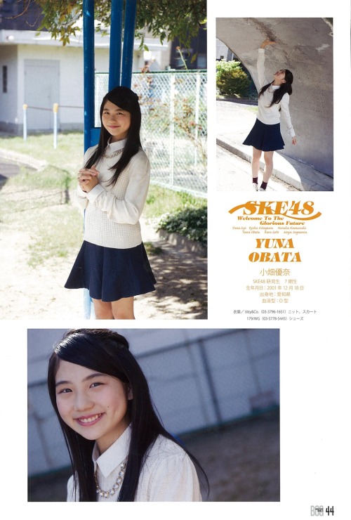 fujienyan: akbscan: 北川綾巴X熊崎晴香X小畑優奈X後藤楽々   BIG ONE GIRLS No.30 2015年12 月号（via. cist48)   &n