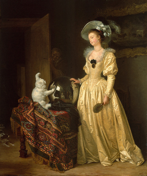 The Angora Cat, by Jean-Honoré Fragonard and Marguerite Gérard, Wallraf-Richartz-Museum &amp; Fontat