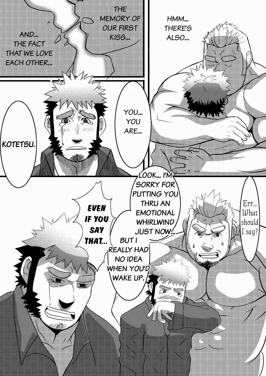 tratania:  This whole time, Kotetsu never wore a shirt? (Not complaining though ;)
