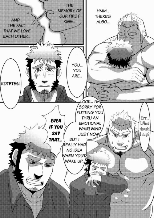 tratania:  This whole time, Kotetsu never wore a shirt? (Not complaining though ;)