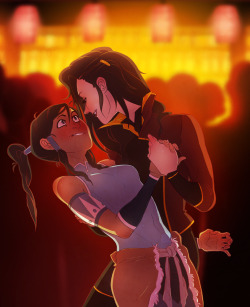 noodlerface:suave asami takes korra to a bar idk
