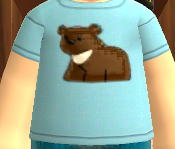Look at this shirt I got in Miitomo. It&rsquo;s like it was made specifically
