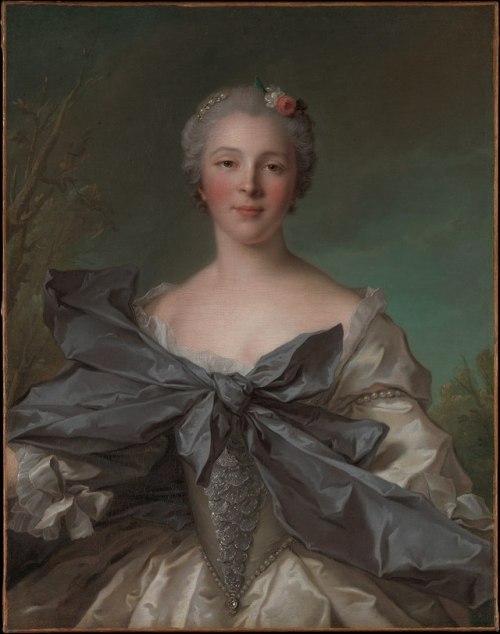 Marie Françoise de La Cropte de St. Abre, Marquise d'Argence by Jean-Marc Nattier, 1744