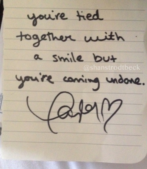 shanstrodtbeck:I told Taylor this was my favorite song and she wrote this for me in Club Red!! she’s