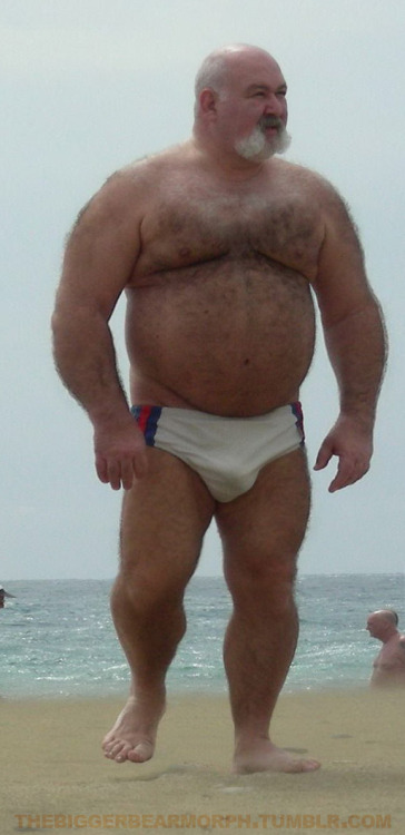 haraemon: hairy-bigbug: 01.20.2018 Saturday’s Speedos - Beef of Bearfection - カッコいいおデブ親父ばっかりだね