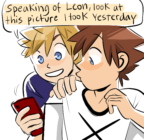 liverpepper:  sora: he’s not our dad-dad, but i guess you can say he’s our dad!!Roxas: