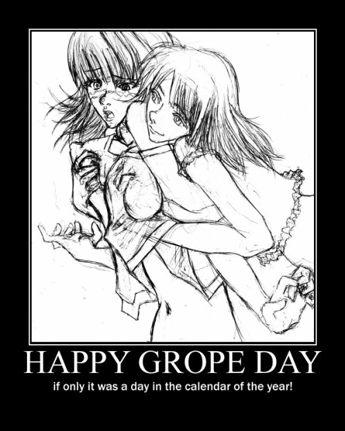 groping