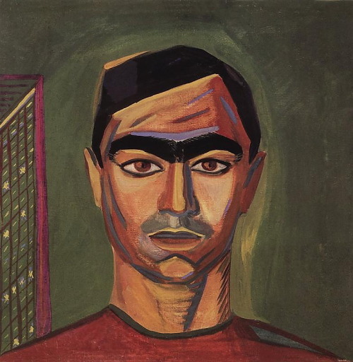 Portrait of Mnatsakan Gyulnazaryan, 1915, Martiros Sarian