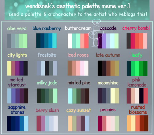 welpthisblogisdeadnow:i was playing around with colour palettes between projects to wind down and I’