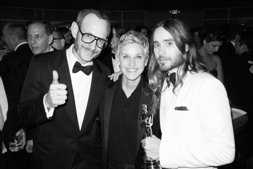 jaredleto:  Outtakes from the 2014 Oscars by Terry Richardson. 