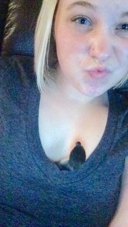 dusty-boots:  Ah looks like I have nice boobs right? WELL I’VE FOOLED YOU. It’s really just a baby duck.  Lol that is pretty funny , and clever