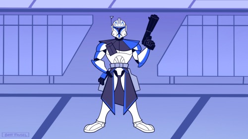 It’s 2021, I’m still madly in love with the 2D Clone Wars from 2003. Rex was never in the original c