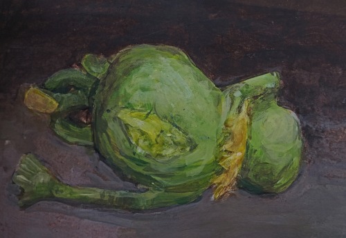 Divine Inspiration Came Upon Me Like Joker Upon Kermit. There Is No Universe Where I Didn't Paint This.