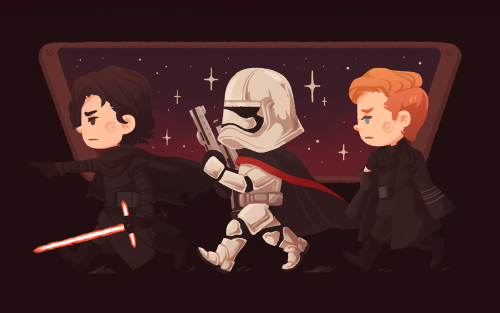 tiefighters:Star Wars: The Force Awakens Created by Ameorry Luo || Tumblr 