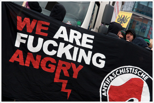 montecruzfoto:  Fucking Angry on Flickr. Photogallery: Dresden 2012 