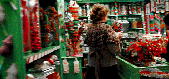 Wicked. — Honeydukes // “There were shelves upon shelves of...