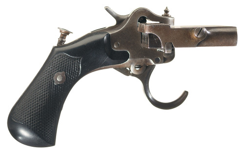 Rare Jarre Harmonica pistol, France, mid 19th century.Estimated Value: $7,500 - $12,000