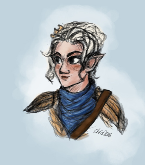 purplestylus: First time trying to sketch VM characters back in January. Critical Role re-awakened m