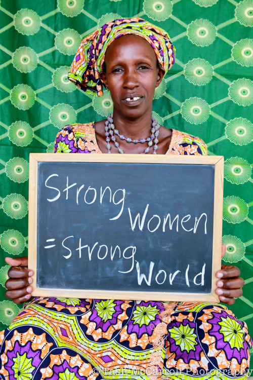 tashmccarroll: WOMEN HOLD UP HALF THE SKY : #womensday #rwanda #signsofhope #messages #empowerm