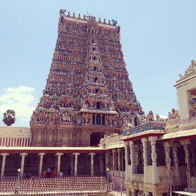 instagram:  Exploring the Meenakshi Amman Temple in Madurai, India  For more photos