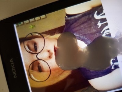 askahorny18yo: x-i-hate-myself-x:Thank you for the cumtribute. Please send more! I like print out cu
