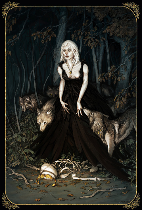 bluefootedb:Another Tarot card - Death :)