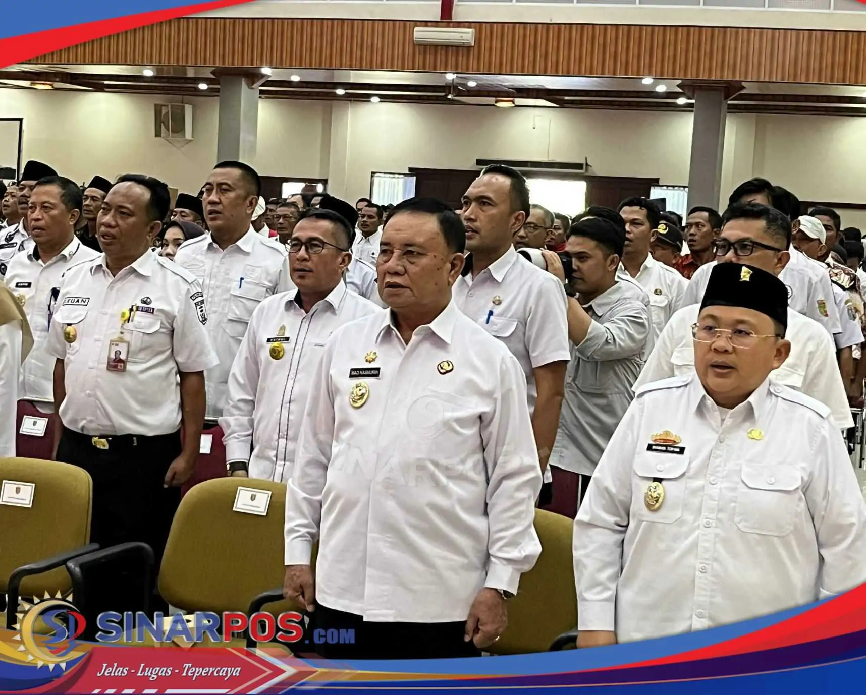 Wabup Irawan Topani Hadiri Peluncuran dan Dialog Percepatan Pembentukan Koperasi Desa/Kelurahan Merah Putih Provinsi Lampung