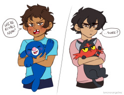 lemonorangelime:   Lance and Keith after