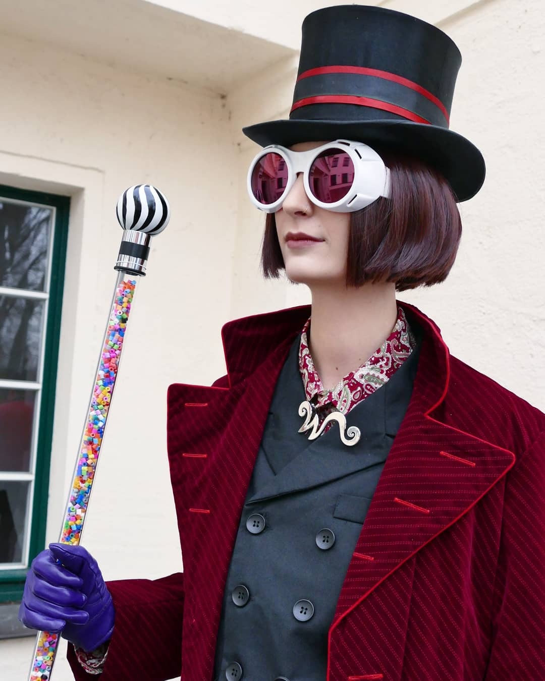 Anni Lovett — My new cosplay: Willy Wonka!