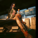 abysswaatchers:off to commit some vehicular manslaughter at ye old night city sideshow 