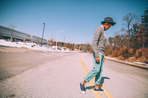 blackfashion:  Style shoot with Puma for Spzn.  Model Tony Logan Photographer: Brian Freeman
