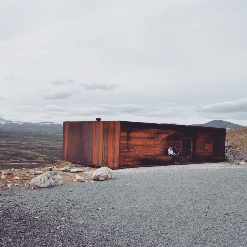 Snøhetta viewpoint, Dovre, Norway - by Snøhetta Architects