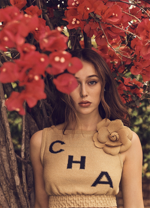 ALYCIA DEBNAM-CAREY ph. by David Mandelberg for Instyle Australia April 2019