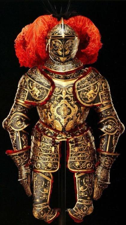 Ceremonial armor Swedish King Erik XIV, 1563