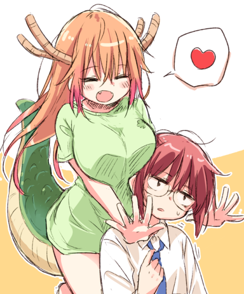 ✧･ﾟ: *✧ Kobayashi! ✧ *:･ﾟ✧♡  Characters ♡ : Tohru ♥ Kobayashi♢  Anime ♢ : Kobayashi-san Chi no Maidr