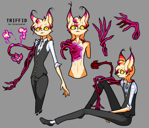discommunicator:Update and redesign of my oldest main OCs