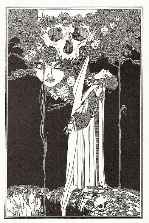 the-evil-clergyman:  Illustration from Shakespeare’s Hamlet by John Austen (1922)