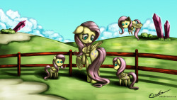 cocoa-bean-loves-fluttershy:  A Petting Zoo