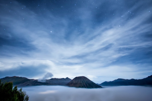 Bromo Night Sky