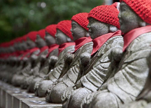 Statues of Mt. Takao