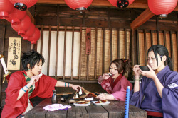 as-warm-as-choco:  The Samurai Champloo (サムライチャンプルー) cosplayers