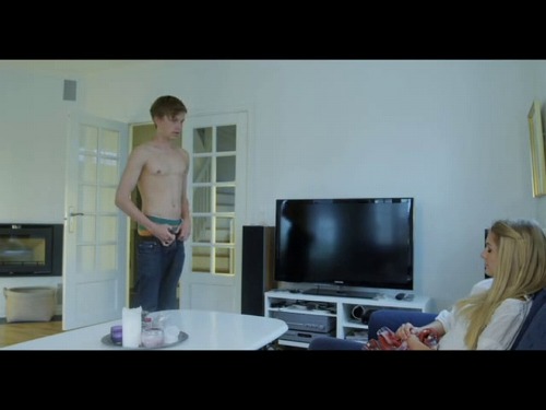 hornyclick:  porn-blr:  19 Year Old Norwegian Actor Mathias Augestad Ambjør - Frontal & Rear Nudity in Film “Inkognitiv”, Strip-Tease Scene  young guy undressing in front of a girl for a movie, nice fit body and full bush 