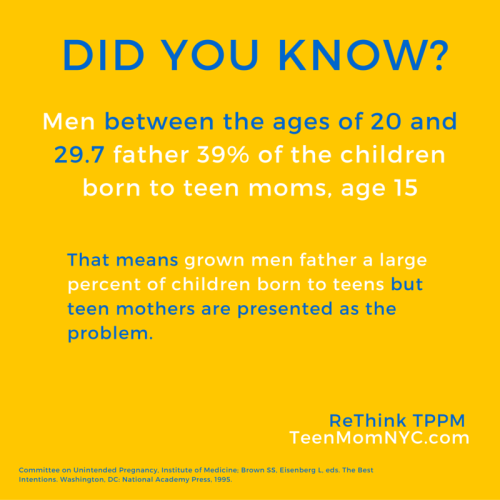 uoa:sonofbaldwin:“Did You Know?” Men between the ages of 20 and 29.7 father 39% of the children born