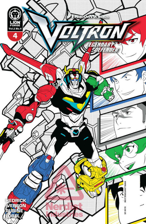 vld-news:  Tim Hedrick and Mitch Iverson will co-write the new Voltron: Legendary Defender  comic, which will be drawn by Jung Gwan Yoo and Rubine. It’s not  currently clear when the comic will take place within the timeline of  the show, but the new