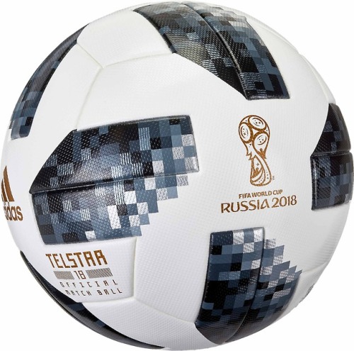 Every four years, Adidas creates a newly designed ball for the World Cup. This year’s version is the Telstar 18, which features six glued panels (no stitching!) with a slightly raised texture. That subtle roughness is an important feature for the...