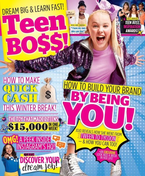 stcrimson667:yayfeminism:This is a real magazine. “Tween to tycoon”..“When I was growing up, it seem