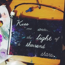 angelicaproject:  Ed Sheeran art journal page.